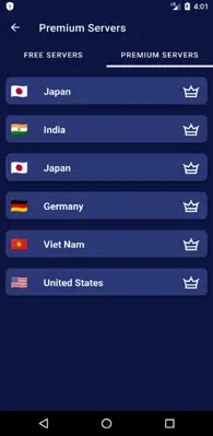 Nep Free VPN android App screenshot 1